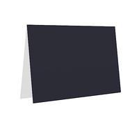 PHAYAH Tarjetas de felicitación en blanco con sobres de 10 x 15 cm, para Navidad, vacaciones, cumpleaños, graduación, aniversario, color gris