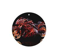 Phayah Techno - Ambientador para coche, diseño de locomotora, aroma a lavanda, tarjeta de forma redonda, para colgar, 6 unidades, para cajones de armario de automóviles