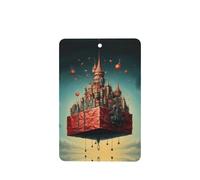 Phayah The Floating City - Ambientador rectangular con aroma a lavanda para coche, 6 unidades
