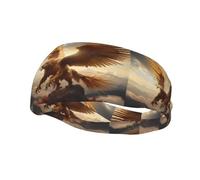 Phayah The Flying Beast - Diademas con patrón de bestia para mujeres y hombres, diadema deportiva para correr, ciclismo, yoga, gimnasio, entrenamiento
