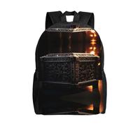 PHAYAH The Mysterious Music Box - Mochila informal para mujeres y hombres, mochila informal para adolescentes, niños y niñas, bolsa de libros para laptop de 16 pulgadas, viajes, negocios