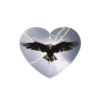 Phayah Thunderbird - Ambientador de coche con aroma a lavanda, tarjeta en forma de corazón, para colgar en el armario, cajón, 4 unidades