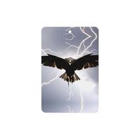 Phayah Thunderbird - Ambientador de coche con aroma a lavanda, tarjeta rectangular para colgar, 4 unidades, para cajones de armario de automóviles