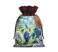 PHAYAH Una bolsa de regalo con cordón para agua potable de Bunch of Beasts se utiliza para embalaje de regalo de cumpleaños y fiesta, una opción ideal para familiares y amigos