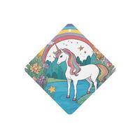 Phayah Unicorns By The River Pattern Lavender Aroma Car Aroma Square Hanging Fragrance Tablet Car Interior Fragrance Freshener 6p