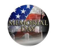 PHAYAH US Military Soldiers Patriotic Memorial Day - Alfombrilla de mouse redonda de goma antideslizante, duradera y cómoda para la oficina, juegos y aprendizaje, 8 en 1 unidad
