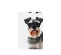 Phayah Well-Behaved Schnauzer - Ambientador de coche con aroma a lavanda, tarjeta rectangular para colgar, tarjeta perfumada para colgar, 6 piezas para coches, armario, cajón, eliminar