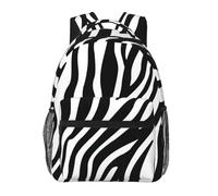 PHAYAH Zapatos de ballet con patrón casual de hombros clásicos, básicas, mochila de viaje, viajes y actividades al aire libre, resistente, Patrón de cebra., Taille unique