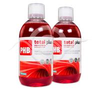 Phb total plus enjuague bucal 500+500 - Protección antiséptica completa sin alcohol