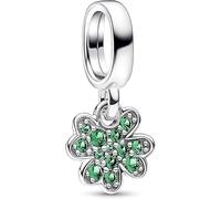 PHCLASY Querida mamá abalorio para pulseras y collares y cadena de serpiente europea, regalos geniales para mujeres, regalo de la joyería para el Día de la Madre, Zirconia cúbica