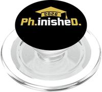 PhD Finished Ph.inisheD Funny Class of 2026 Phd Graduation PopSockets PopGrip para MagSafe