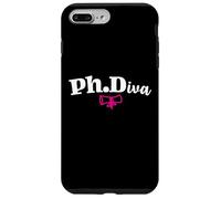 PhD Graduate PhD Doctorado Femenino Doctorado Graduación Doctorado Estudiante de Carcasa para iPhone 7 Plus/8 Plus