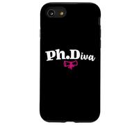 PhD Graduate PhD Doctorado Femenino Doctorado Graduación Doctorado Estudiante de Carcasa para iPhone SE (2020) / 7 / 8