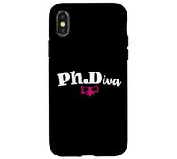 PhD Graduate PhD Doctorado Femenino Doctorado Graduación Doctorado Estudiante de Carcasa para iPhone X/XS