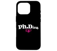 PhD Graduate PhD Doctorado Femenino Doctorado Graduación Doctorado Estudiante de Carcasa para iPhone 16 Pro