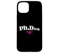 PhD Graduate PhD Doctorado Femenino Doctorado Graduación Doctorado Estudiante de Carcasa para iPhone 15 Plus