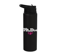 PhD Graduate PhD Doctorado Femenino Doctorado Graduación Doctorado Estudiante de Stainless Steel Insulated Water Bottle