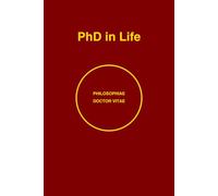 PhD in Life: Funny University Notebook - Graph Paper, 120 Pages, 6x9 in