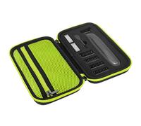 Funda para Philips OneBlade QP2630/30, QP2530/30, QP2520/30 Housse, EVA Carcasa rígida de Viaje con Esponja, Bolsa de Almacenamiento por One Blade, Verde
