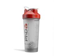 PhD Nutrition Coctelera de proteínascon con Bola 600ml - Coctelera a Prueba de Derrames y Apto para Lavavajillas, Ideal para Batidos de Proteínas Sin Grumos