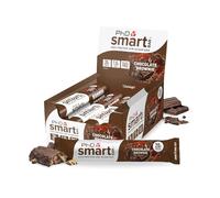 PhD Nutrition Smart Bar barritas de proteína 12x64g Brownie de chocolate - Snack proteico con 20g de proteína y bajo en azúcar para una buena macronutrición