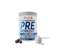 PhD Pre-Workout + Collagen (20 raciones) Arándano - Pre-Entrenamiento - Pre-Entrenamiento