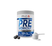 PhD Pre-Workout + Collagen Caffeine Free (20 raciones) Arándano - Pre-Entrenamiento - Refuerzo sin estimulantes
