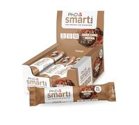 PhD Smart Protein Bar, Moca de Chocolate, 12 x 64g | Barrita Snack Alta en Proteínas y Baja en Azúcar, Centro de Proteína de Suero, Snack Macro-Friendly