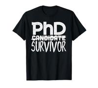 PhD Survivor Shirt Doctorate Graduation Camiseta