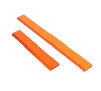 Phefop 2 Raspadores de Masilla Flexibles en Forma de, Herramienta de Reparación de Yeso de Plástico TPE de Alta Resistencia de 30 Cm y 50 Cm, Aplicador de Relleno de Pared con Mango