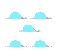 Phefop 5 Enhebradores de Agujas Flexibles, Enhebradores de Costura de Plástico para Hacer Joyas, Herramientas de Enhebrado de Agujas 3 en 1 para Coser, Manualidades, Fabricación de (BLUE)