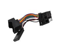 Phefop Adaptador Bluetooth aux para Estéreo de Coche Reemplazo 16 Pines | Construcción de ABS, Bluetooth 5.0 Retrocompatible, Transmisión Inalámbrica desde Smartphone, Compatible con Audio 20 50