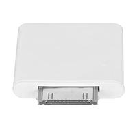 Phefop Adaptador Bluetooth de 30 Pines, Transmisor Dongle de Sonido Bluetooth Inalámbrico Plug and Play con 5.0 para Presentaciones en el Hogar, el Aula y Las Conferencias (White)