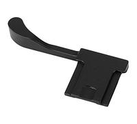 Phefop Agarre de Aleación de Aluminio para Pulgar hacia Arriba, Soporte de Zapata para Cámara sin Espejo Fuji X100F X100T XA5 XA3 Xpro2, con Diseño Ergonómico para una Sujeción Segura (Black)