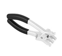 Phefop Alicates de Bucle D para de Tiro con, Herramienta de Instalación de Aleación de Aluminio, 13 X 9,5 X 3 Cm, con Inserciones de Cobre, Punta de Aguja y Corte de Alambre para Servir Cuerdas de