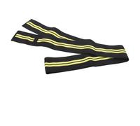 Phefop Allabra de Rodilla Elástica de Fitness para Levantamiento de Pesas del Gimnasio que Funciona con Yoga, el Diseño de Rayas Protege las Rodillas para Actividades Interiores/al Aire, Negro