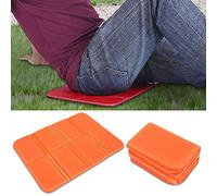 Phefop Almohadilla de Picnic Impermeable Al Aire Libre, Cojín Plegable Plegable para Acampar, Material XPE de Calidad (Orange)