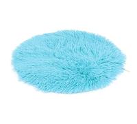 Phefop Almohadilla Térmica para Mascotas, Manta Eléctrica de Felpa para Perros y Gatos Pequeños, Estera Calefactora con Carga USB de 28 ℃ para Uso en Interiores (Blue)