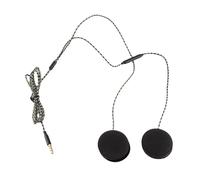 Phefop Altavoz para Auriculares para Casco, Auriculares para Casco de Alta Fidelidad Plug Play, para Motocicletas con Sonido, sin Llamadas Manos para MP3 ABS Shell