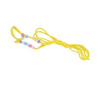 Phefop Arnés Ajustable para Reptiles, Correa de Poliéster, Correa de Lagarto Ideal para Dragones Barbudos y Animales Pequeños con Ajuste Cómodo (Yellow)
