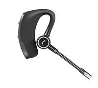 Phefop Auriculares Bluetooth Auricular Inalámbrico Empresarial Bluetooth 4.1 con Gancho Giratorio para la Oreja Tiempo de Conversación de 8 a 10 Horas 180 Horas en Espera para Conducir Llamadas de