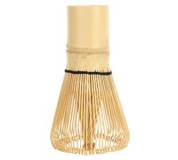 Phefop Batidor de Madera Matcha de 120 Puntas Batidor de té Tradicional Hecho a Mano para Matcha Espumoso, Chasen Japonés Ecológico con Púas de Madera Densas para Uso Ceremonial y