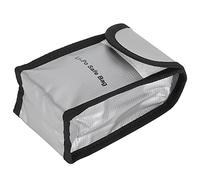 Phefop Bolsa de Almacenamiento Ignífuga para Baterías de Litio, Bolsa de Seguridad Portátil Antiexplosión con Diseño de Sellado para Baterías Phantom y Productos inflamables.