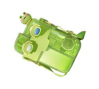 Phefop Botella Doble de Agua Potable Kawaii Perder y Computadora Portátil para Material de Plástico Deportivo Externo con Paja para el Gimnasio y el Campamento (#8)