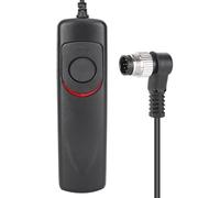 Phefop Cable de Control Remoto del Disparador, con Media Presión para Enfoque Automático y Bloqueo para Exposición Prolongada, para D100 D200 D300 D300S D700 D800 D800E D810 D4 D3 D4S