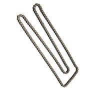 Phefop Cadenas Cadena de Reemplazo Directo Resistente Al Desgaste Resistente para Bicicleta de Bolsillo de 47 49 Mini Quad ATV Scooter 25H 158 Eslabones Cadena de Transmisión de Acero Inoxidable de