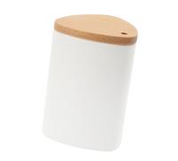 Phefop Caja de Almacenamiento para Palillos de Dientes PS y Caja Dispensadora de Palillos de Dientes, Soporte Compacto para Encimera, Almacenamiento Organizado de Fácil Acceso para Uso en la Mesa del