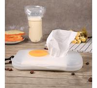 Phefop Caja de Soporte de Toallitas para Bebés Organizador de Gabinete Húmedo de Toallitas Húmedas para Cochecitos y Mesas de Viaje (#2)