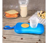 Phefop Caja de Soporte de Toallitas para Bebés Organizador de Gabinete Húmedo de Toallitas Húmedas para Cochecitos y Mesas de Viaje (#5)