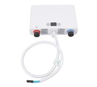 Phefop Calentador de Agua Instantáneo, Calentador de Agua Eléctrico sin Tanque de 220 V 5500 W con Pantalla Digital Calibre G1/2 para el Hogar, Cocina, Baño, Lavado, Inodoro Público